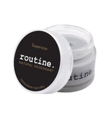 SUPERSTAR 58g Deodorant JAR - activated charcoal, magnesium, prebiotics | Routine Goods
